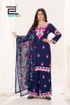 Pink Lotus By Blue Hills Rayon Kurti With Bottom Dupatta Wholesale Shop In Surat